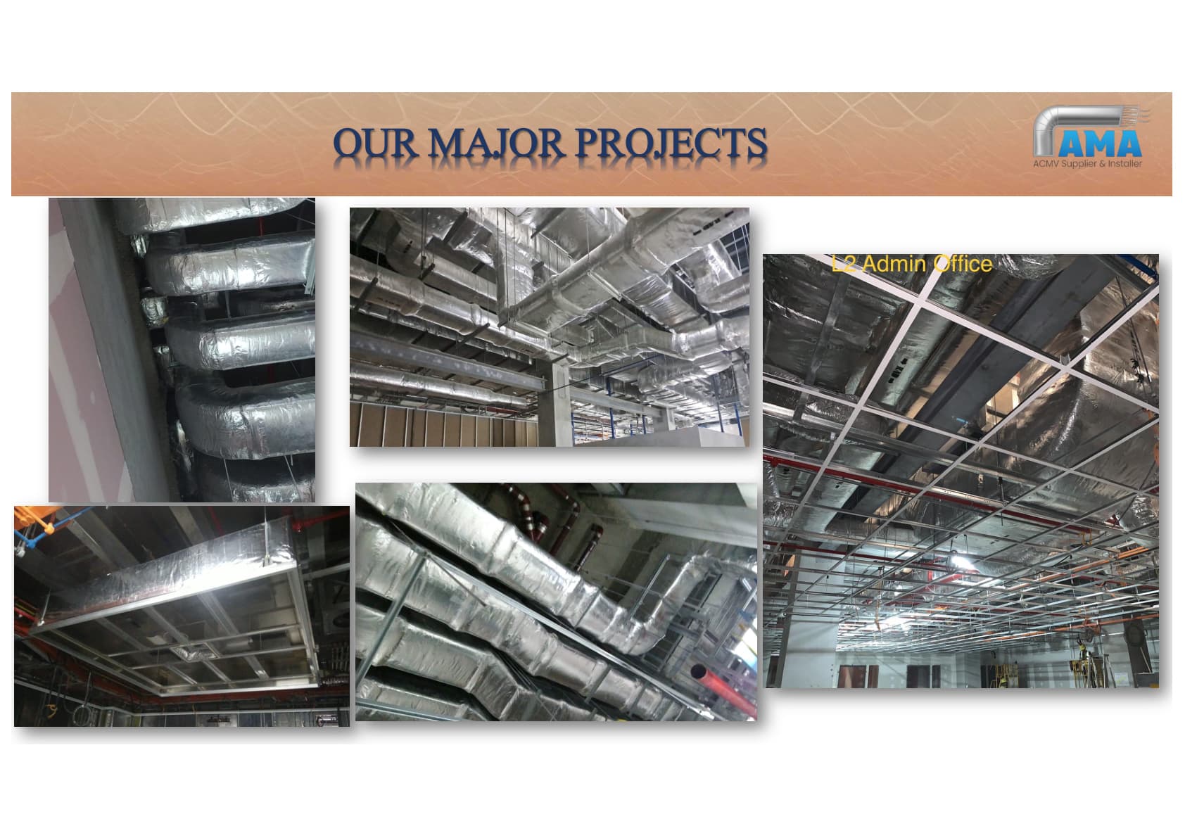 Completed ACMV projects across Singapore