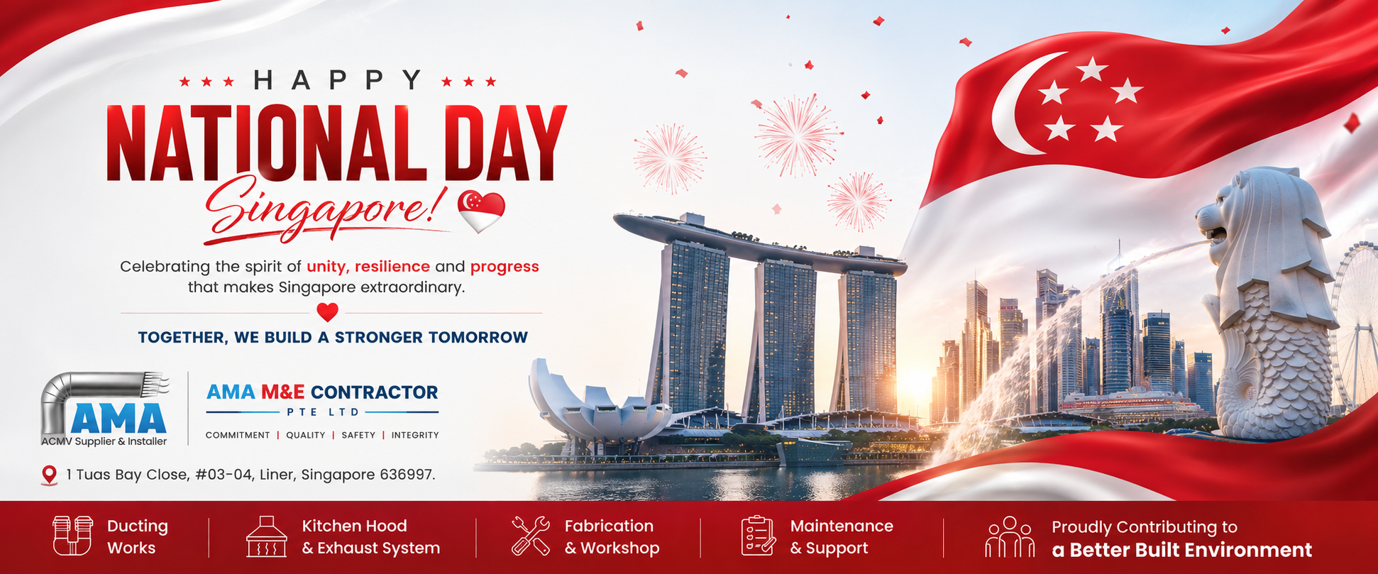 🇸🇬 Celebrating Singapore National Day