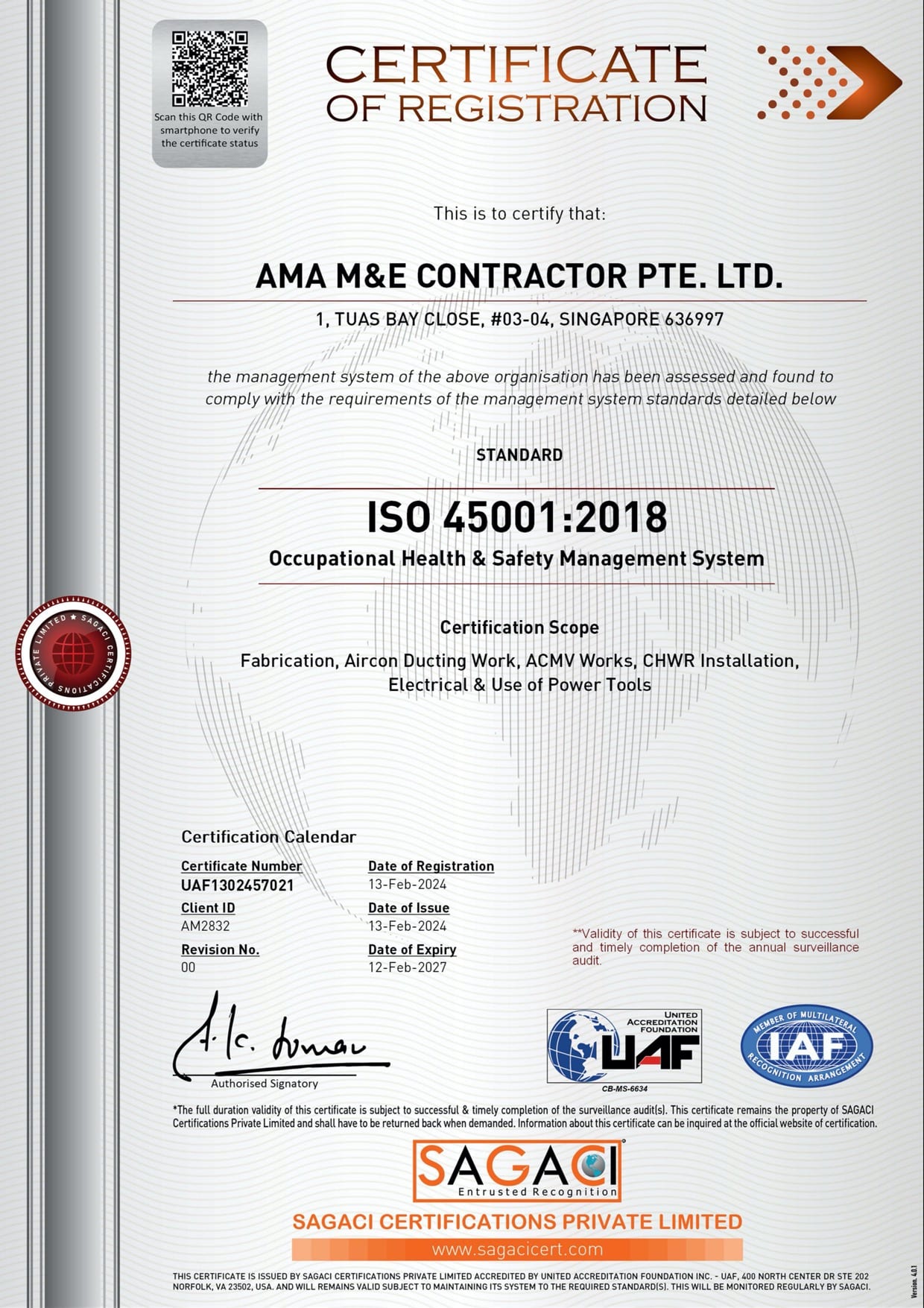 ISO 45001:2018
